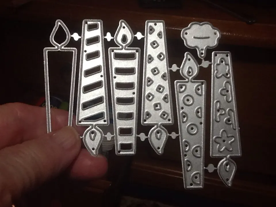 Металлические режущие штампы трафарет для торжеств на день рождения DIY