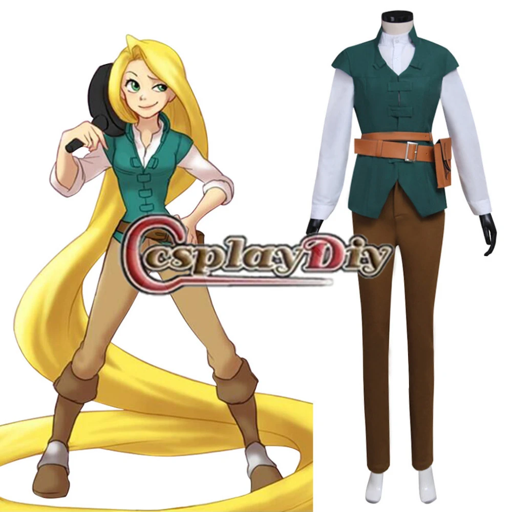 Tangled Rapunzel Flynn Reiter Prince Kostum Outfit Weibliche Version Erwachsene Frauen Halloween Karneval Cosplay Kostum Nach Mass Flynn Rider Prince Costumecosplay Costume Aliexpress