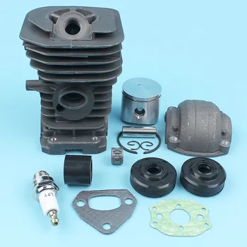 

38mm Cylinder Piston Engine Pan Oil Seals Kit For Husqvarna 136 137 141 142 Chainsaw Intake Manifold Muffler Carburetor Gasket