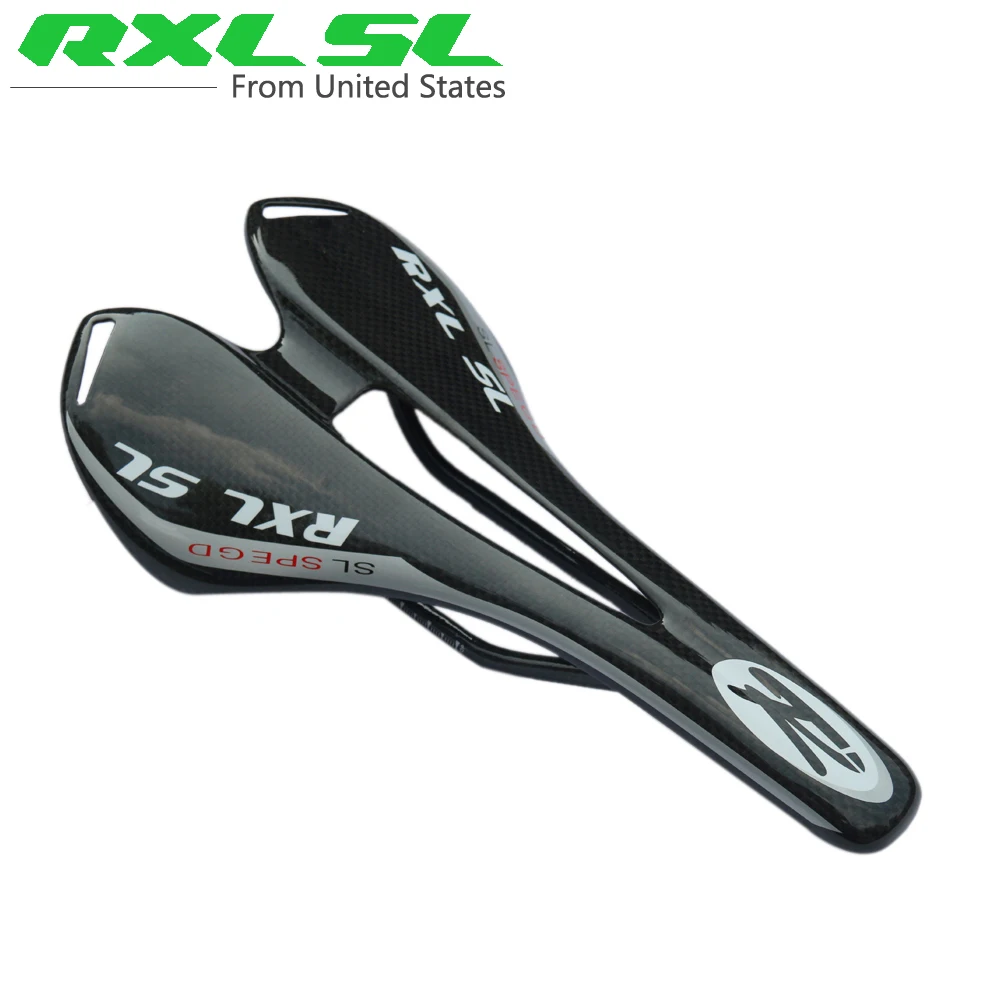 RXL SL Велосипедное карбоновое седло Mtb Велосипедное Сиденье Черное Матовое/глянцевое 275*143 мм горный велосипед дорожный 3 к/уд углеродное волокно велосипедное седло