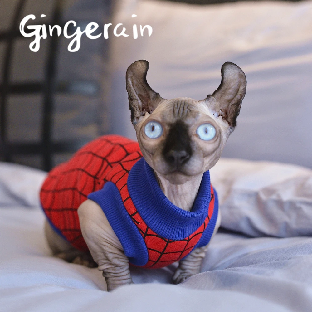 

Gingerain Cute Cat Clothes Pet Clothing for Cat Fashion Pet Jacket Printed Vest Costume Cat Clothing C47