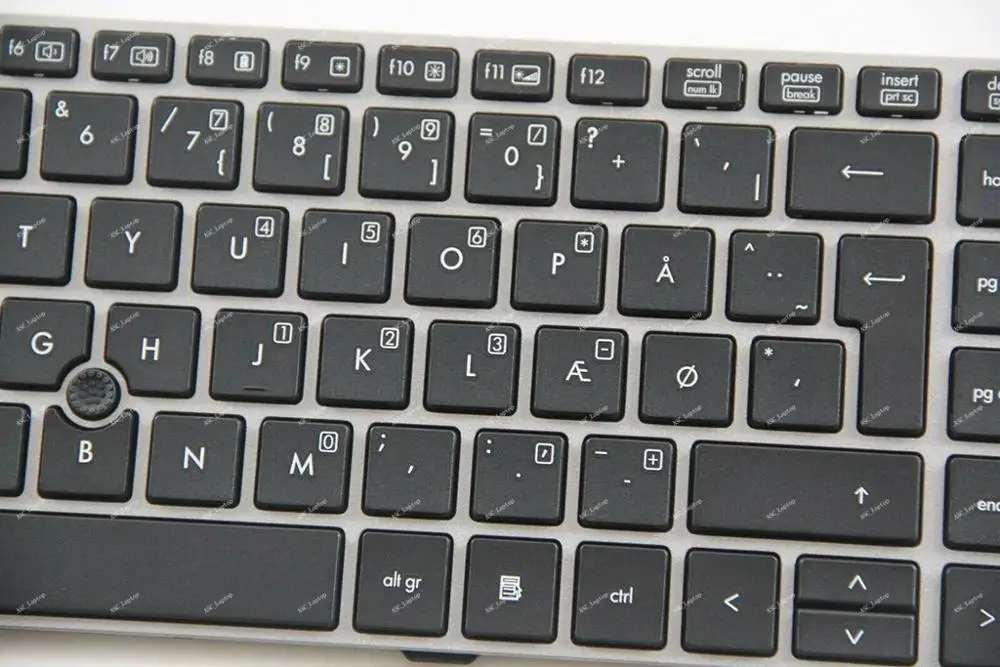 New DK Norwegian Swedish Nordic Finnish Danish Keyboard For HP 