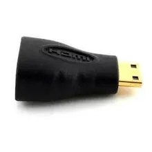 Мини HDMI Мужской к HDMI Женский адаптер 1000 шт./лот