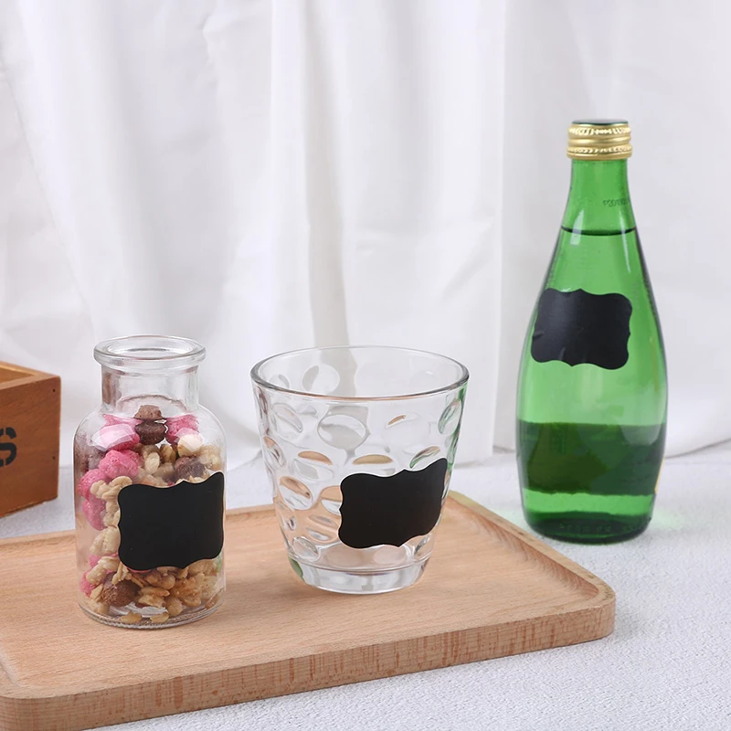 Наклейка для Blackboard Craft кухонная банка органайзер 40/5 листов этикетки Стеклянная