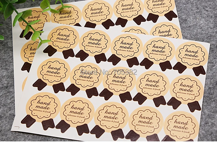 100 шт/партия спасибо бумажная печать наклейки Kawaii клейкие наклейки для домашней хлебобулочной и подарочной упаковки (ss-658)
