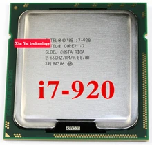 Core i7 920 2 66GHz 8M SLBEJ Quad Core Eight threads desktop processors Computer CPU Socket