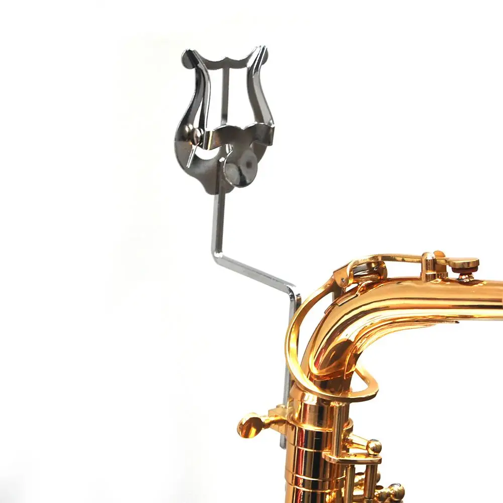 

Portable Saxophone Music Score Clip Mini Metal Music Sheet Spectrum Clip Holder for Alto/Tenor Saxophone