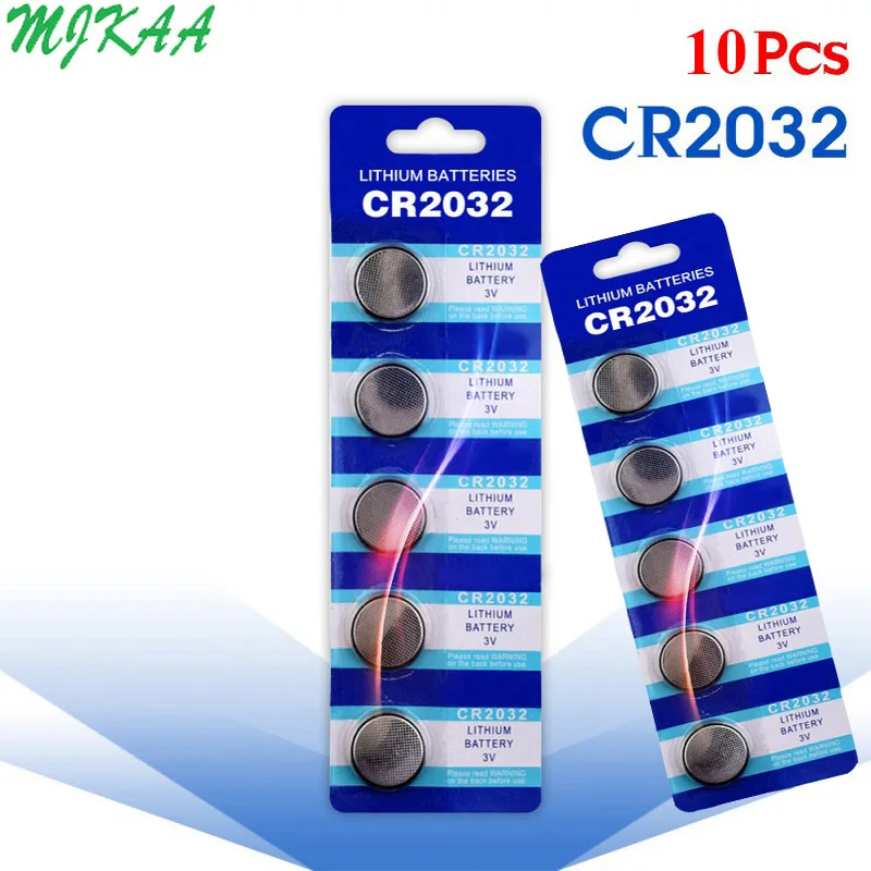 Buy 10pcs/pack CR2032 Button Batteries BR2032 DL2032 ECR2032 Cell Coin Lithium Battery 3V CR 2032 For Watch Electronic Toy Remote for only 4 USD Buy 10pcs/pack CR2032 Button Batteries BR2032 DL2032 ECR2032 Cell Coin Lithium Battery 3V CR 2032 For Watch Electronic Toy Remote for only 4 USD