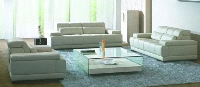 Natuzzi Sectional Sofa With Rust And Moisture Treatment In Living
