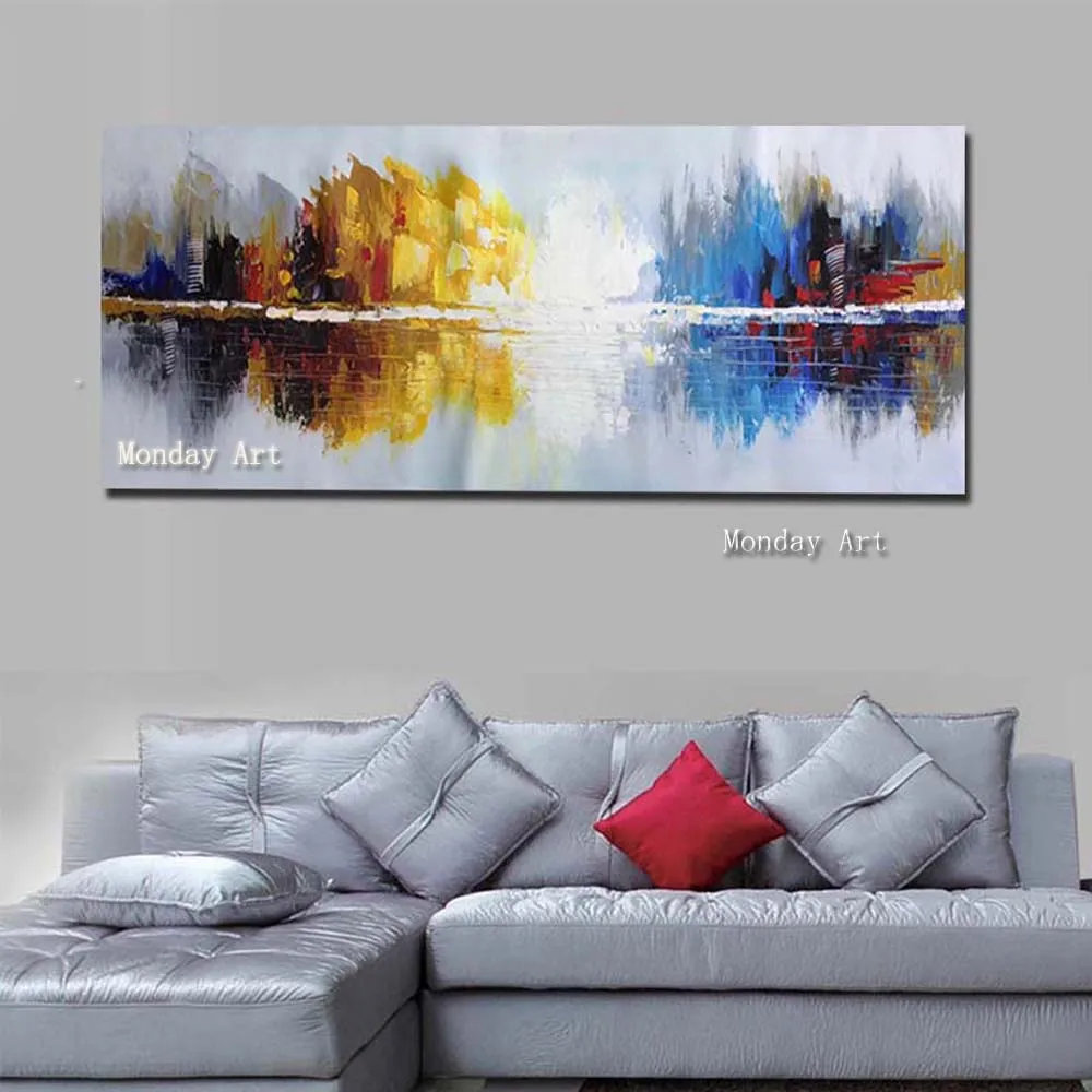 Hand-Painted-Abstract-Forest-Palette-Knife-Oil-Painting-On-Canvas-Abstract-Wall-Art-Picture-Living-Room (2)