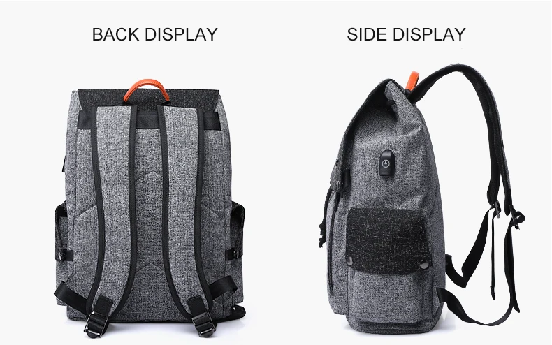 Для Мужчин's рюкзаки Mochila для 15 дюймового ноутбука USB рюкзак модные Stundet schhol сумка для подростков рюкзак водоотталкивающая wo Для мужчин