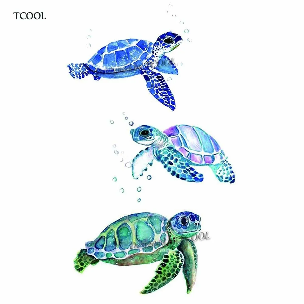 Tatuaje Temporal De Tortuga Hxman Tatuaje A Prueba De Agua Para Mujer Arte De Cuerpo Falso Tatuajes Para Brazos De 9 8x6cm Tatuaje De Mano Para Ninos A 349 Tatuajes Temporales Aliexpress