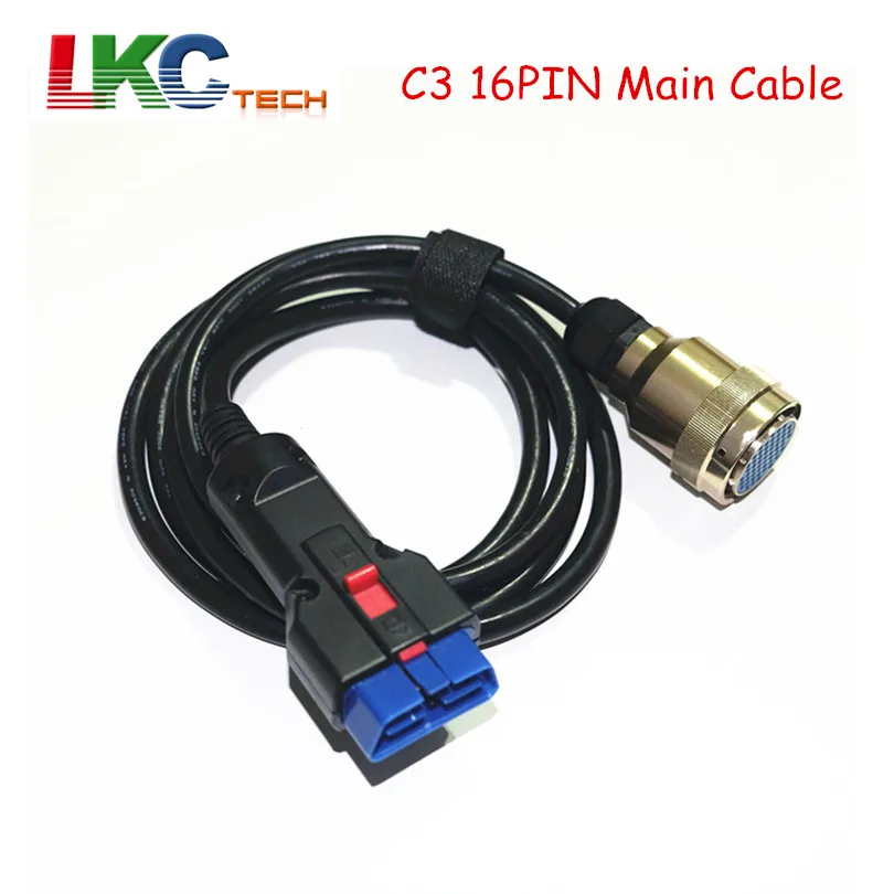 

MB Star C3 OBD2 16PIN Cable OBD II 16 Pin OBD2 Connection Cable Diagnostic Interface Cable Car Diagnostic-Tool Adapter