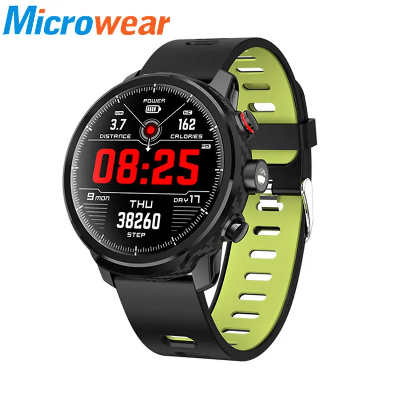 

Smart watch L5 IP68 waterproof 1.3Inch Color Screen Heart Rate Sleep Monitor Call Message Reminder Reloj Inteligente Hombre