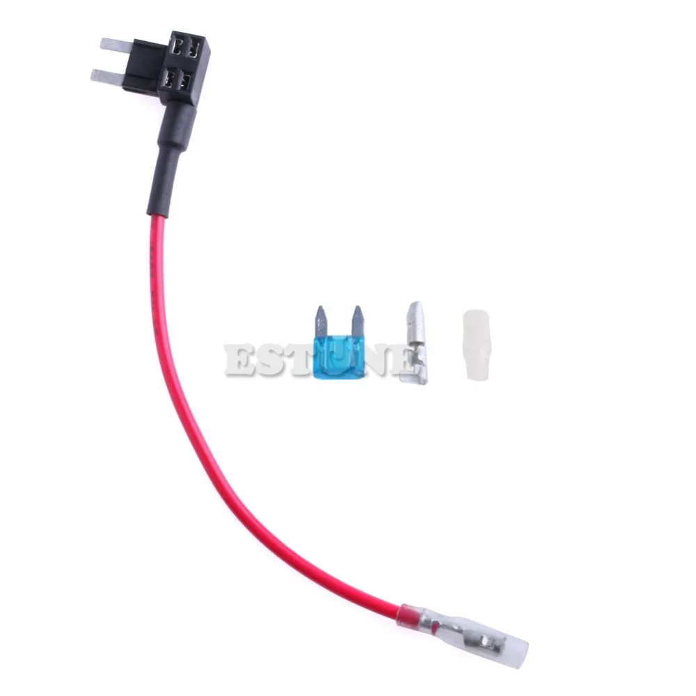 Micro Mini Blade ATM Fuse Adapter Dual Circuit Adapter Holder For Car