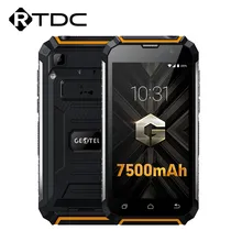 Мобильный телефон Geotel G1 3g WCDMA 7500 мАч MT6580A 2 Гб ОЗУ 16 Гб ПЗУ Android 7,0 четырехъядерный 5," 1280*720 МП gps