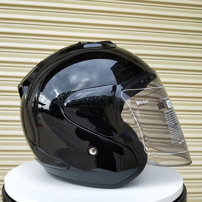 Полушлем для мотоцикла Сверхлегкий шлем со светом межлитой безопасности взрослых Горная Дорога Серый точки шлемов одобрены