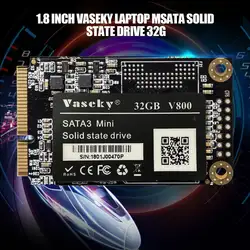 Жесткий диск Vaseky Mini mSaTa 3 1,8 дюйма SSD жесткий диск твердотельный накопитель для ноутбука настольный компьютер