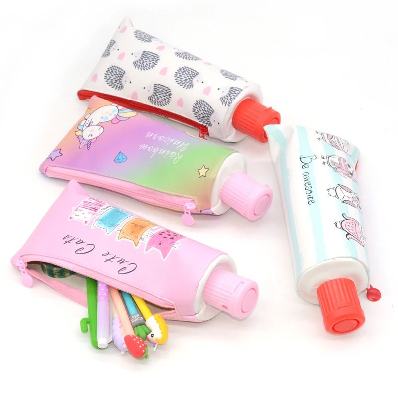 

Pencil Case School Supplies Material Escolar Estojo Escola Kalemlik Kalem Kutusu Trousse Scolaire Stylo Pencilcase Toothpaste