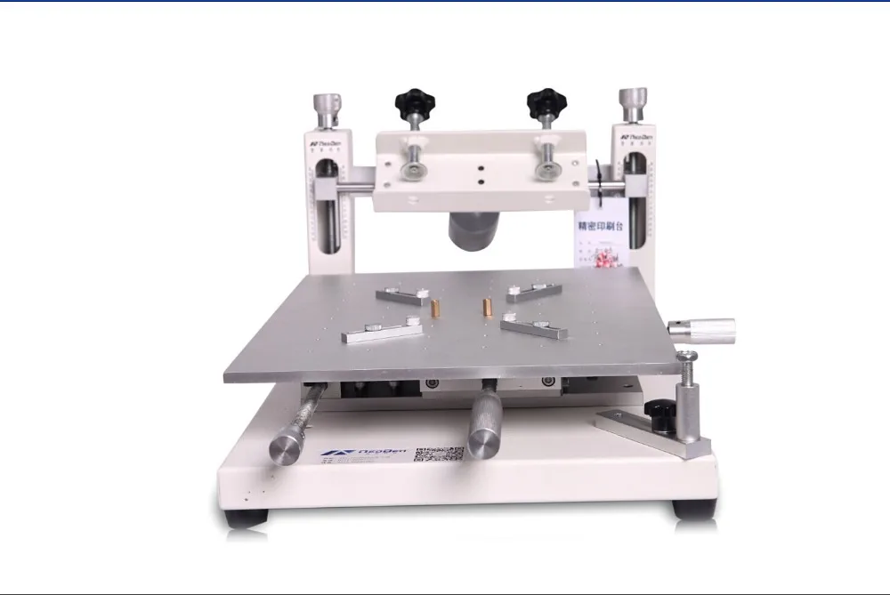 

SMD stencil pcb printer from hangzhou neoden PM3040, smt line screen printer