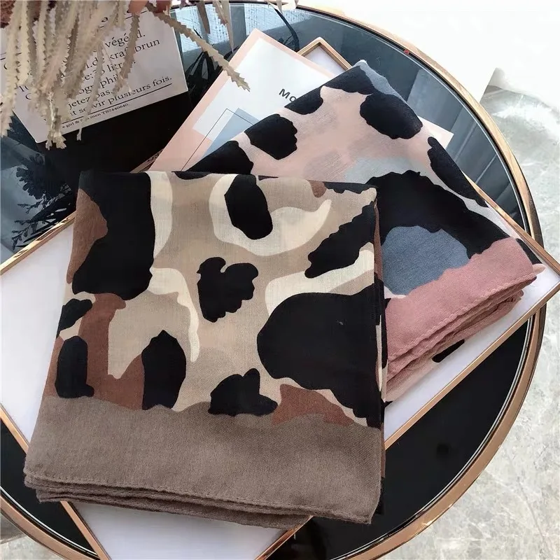 

Women Zebra Pattern Cotton Scarf Women Cotton Scarf Shawls Wraps 2Colors 10pcs/lot