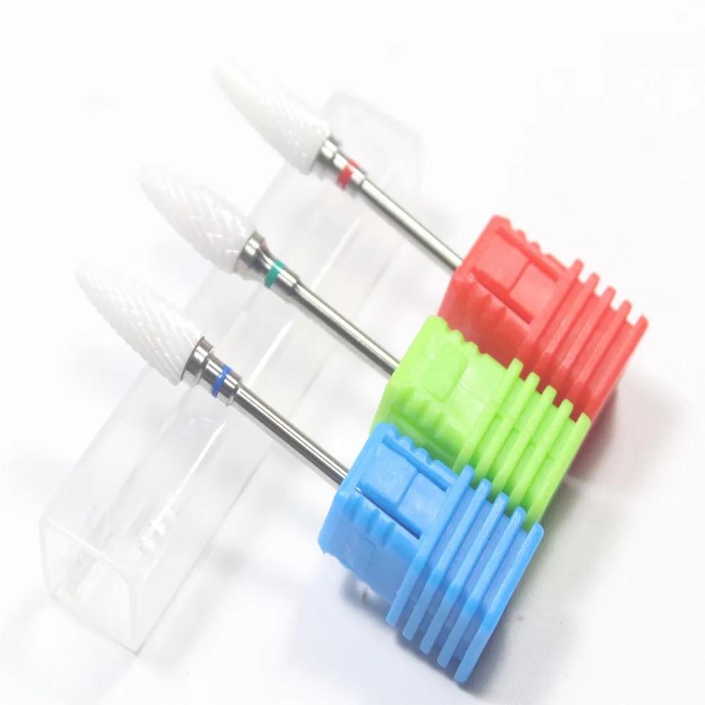 

Ceramic Nail Drill Bits Manicure Machine Accessories Rotary Electric Nail Files Manicure Cutter Nail Art Tools