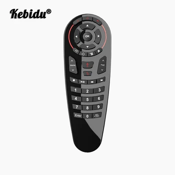 

Kebidu G30 Remote Control 2.4G Wireless Air Mouse Gyro Voice Control Sensing Universal Remote Control IR Learning For PC Android