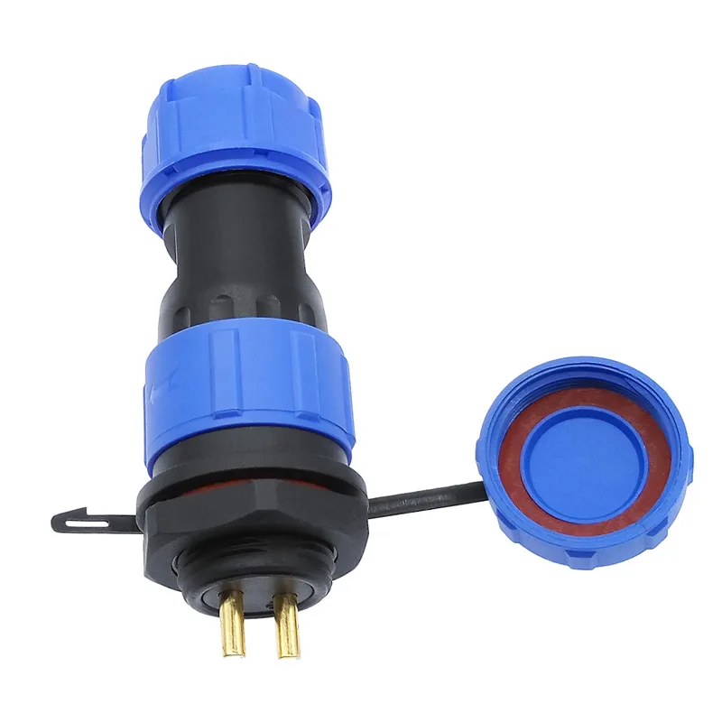 SP2110 SP2112 водонепроницаемый разъем задняя гайка SP21 2pin 3pin 4pin 5pin 7pin 9pin 12 pin IP68 разъемы