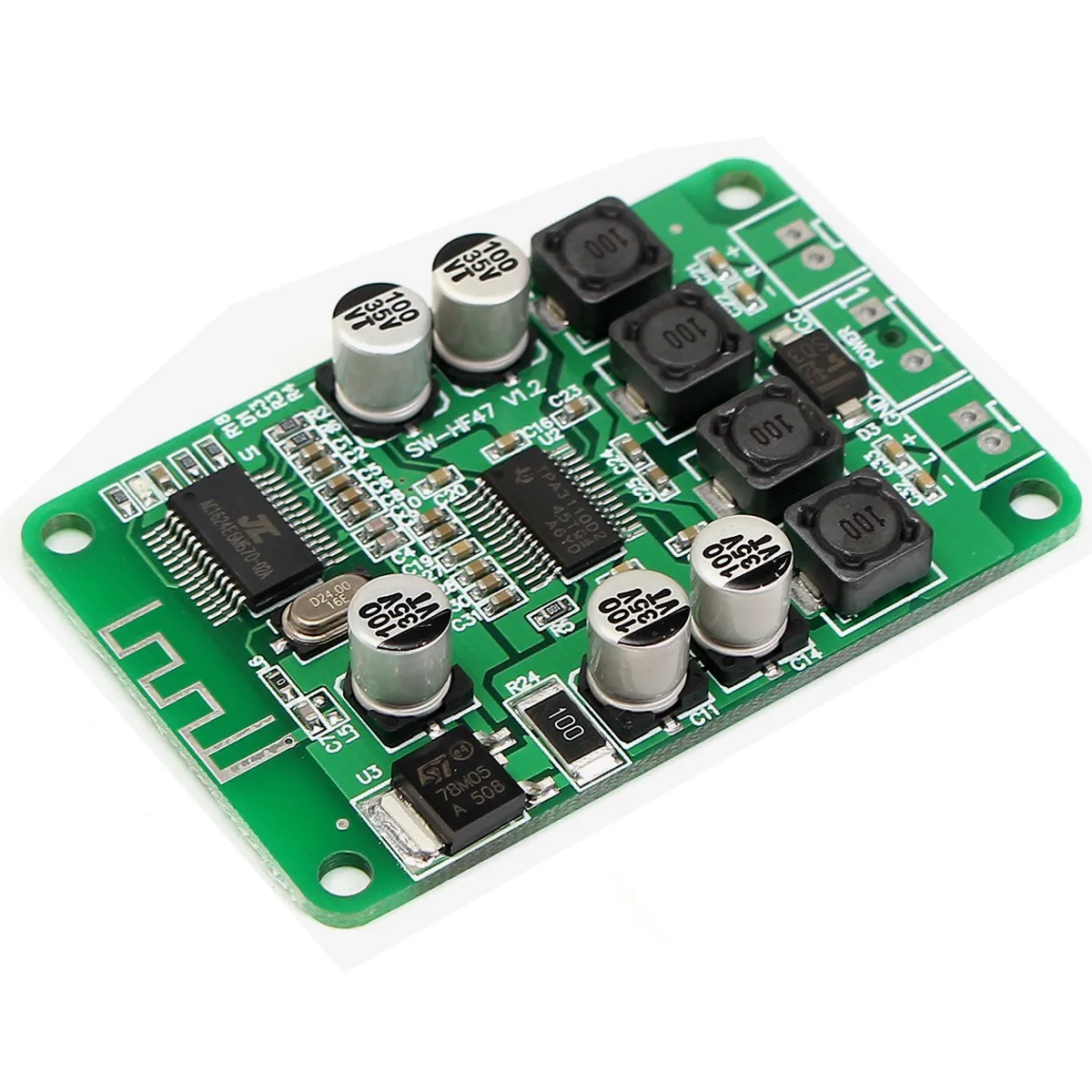 LEORY TPA3110 DC 10V 25V 2x15W Двухканальный беспроводной bluetooth аудио усилитель мощности