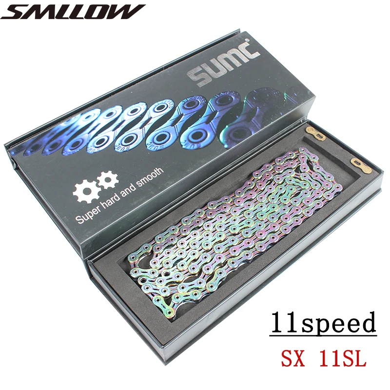SUMC SX11SL 116L 11 цепь для скоростного велосипеда с MissingLink горных