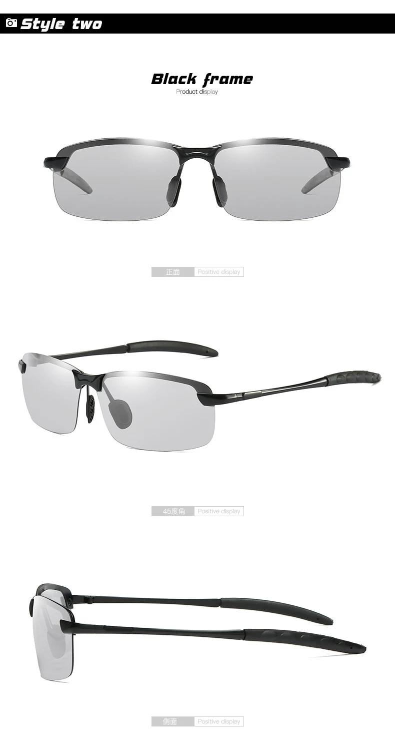 Лидирующий бренд вождения поляризованный фотохромный солнцезащитные очки мужские очки-хамелеоны женские солнцезащитные очки линзы de sol hombre