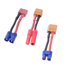 100 Brand New 1pcs T plug to XT60 EC3 Tamiya Plug Connector Balance Charge Cable for