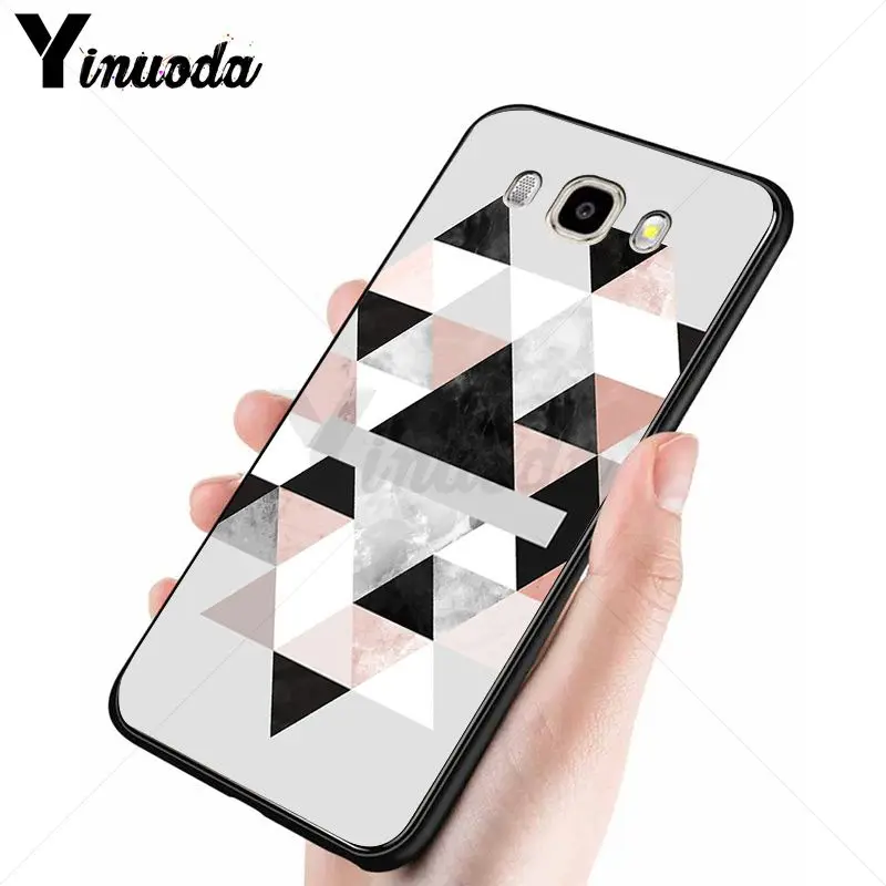 Triangle green marble stone Graphic