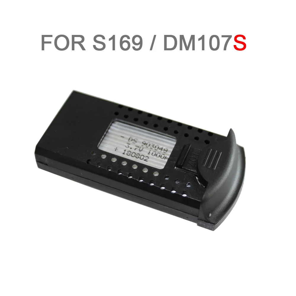 Оригинальный Дрон SG700 D107 RC 3 7 в 1000 мАч Lipo аккумулятор для S169 Квадрокоптер запасные