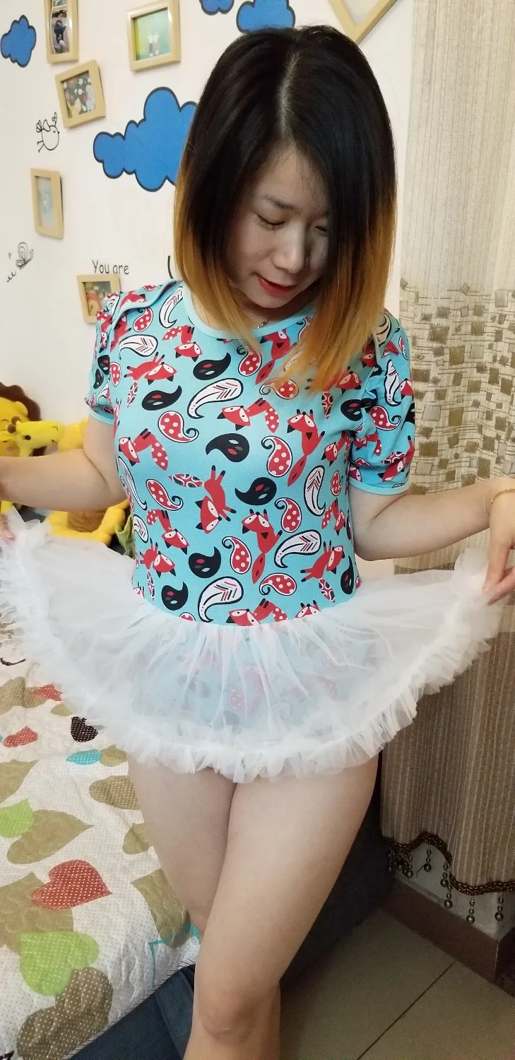 2018 New TUTU Onesie With Lace Tulle Rara Skirt , Pajamas