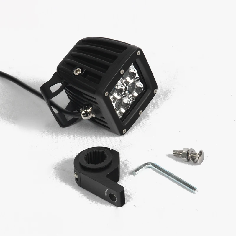 

20 Watt Universal FÜHRTE Auto Motorrad Led-scheinwerfer Wasserdichte Scheinwerfer Flutlicht Parkplatz Stopp Bremse Lampe Für ATV