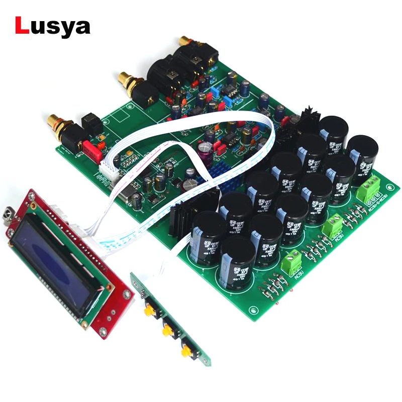 

ES9038PRO USB DAC decoder HIFI amplifier Amanero Xmos USB Card 32bit DSD DAC board T0244