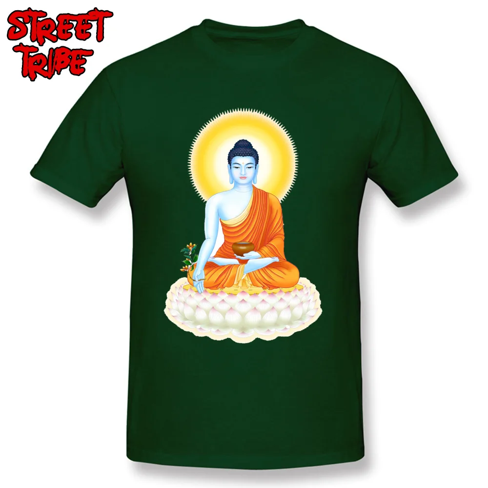 Rife Men's T Shirts gautama buddha buddhism buddhahood buddhist Casual T Shirt All Cotton Short Sleeve Hip hop T Shirt Crewneck gautama buddha buddhism buddhahood buddhist dark