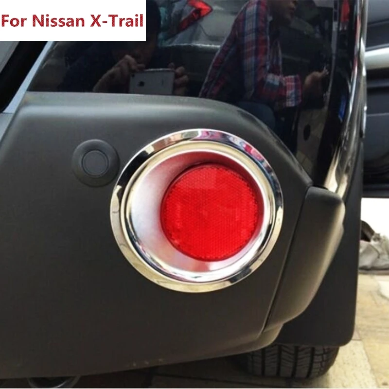 Задняя противотуманная фара X TRAIL с 2008 по 2013 г. хромированная задняя для Nissan