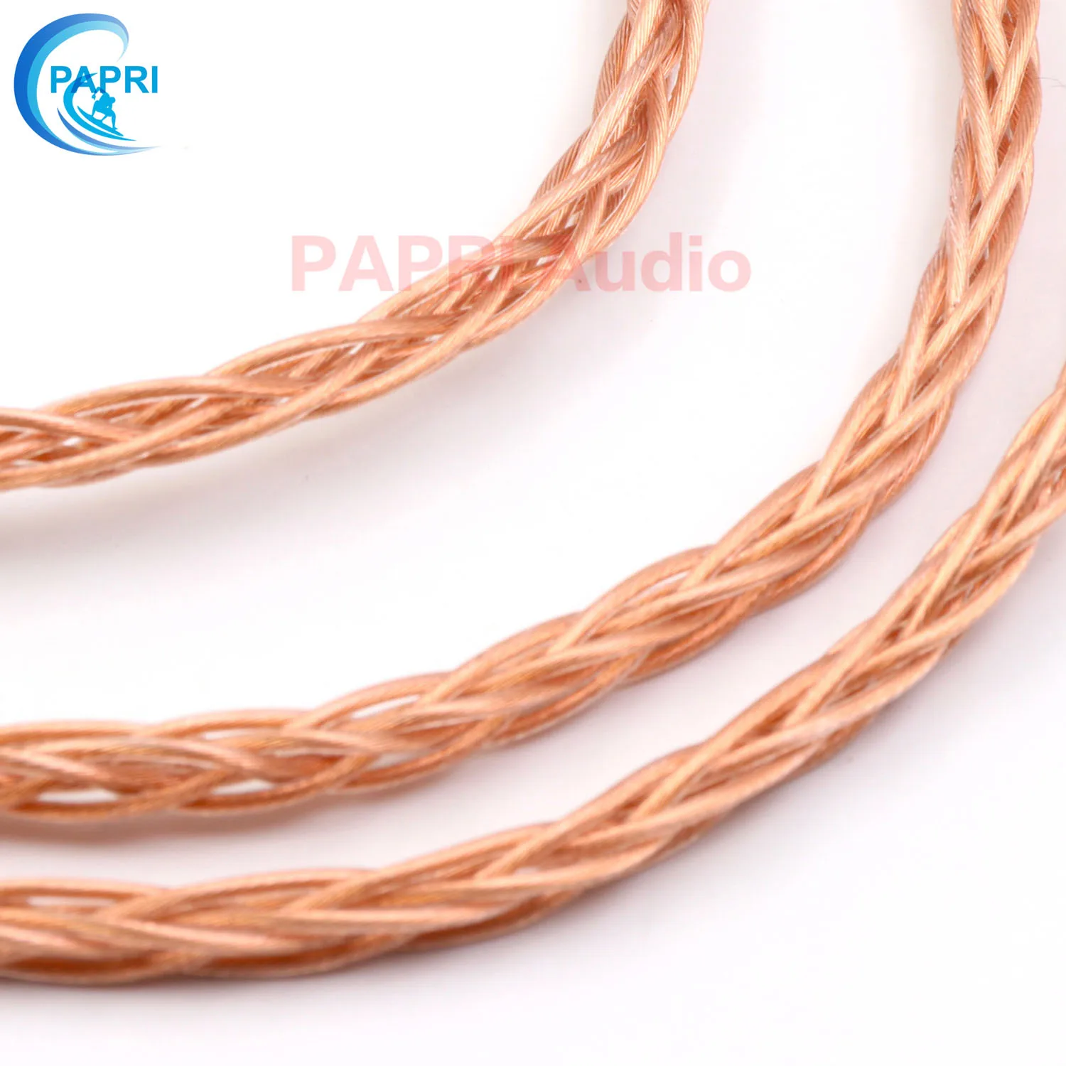 PAPRI GS01 Upgrade Headphone Cable 7N OCC DIY MMCX 0 78MM HiFi Litz Structure Earphone Wire For IE80 HD800 SE846 SE535 HD600