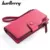 Известный бренд кожа Для женщин кошельки моды молния и Hasp Lady кошелек женский кошелек большой Ёмкость телефона девушки длинные кошельки