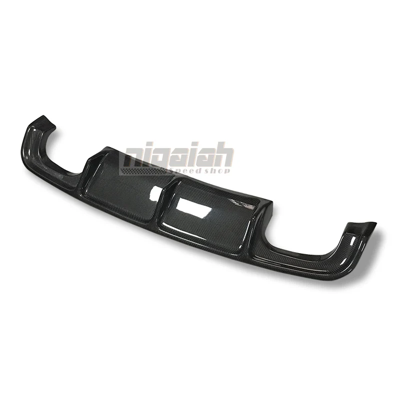 

M Performance Styling Carbon Fiber Add on Car Rear Bumper Diffuser lip Spoiler For BMW F85 X5M F86 X6M 2015 UP