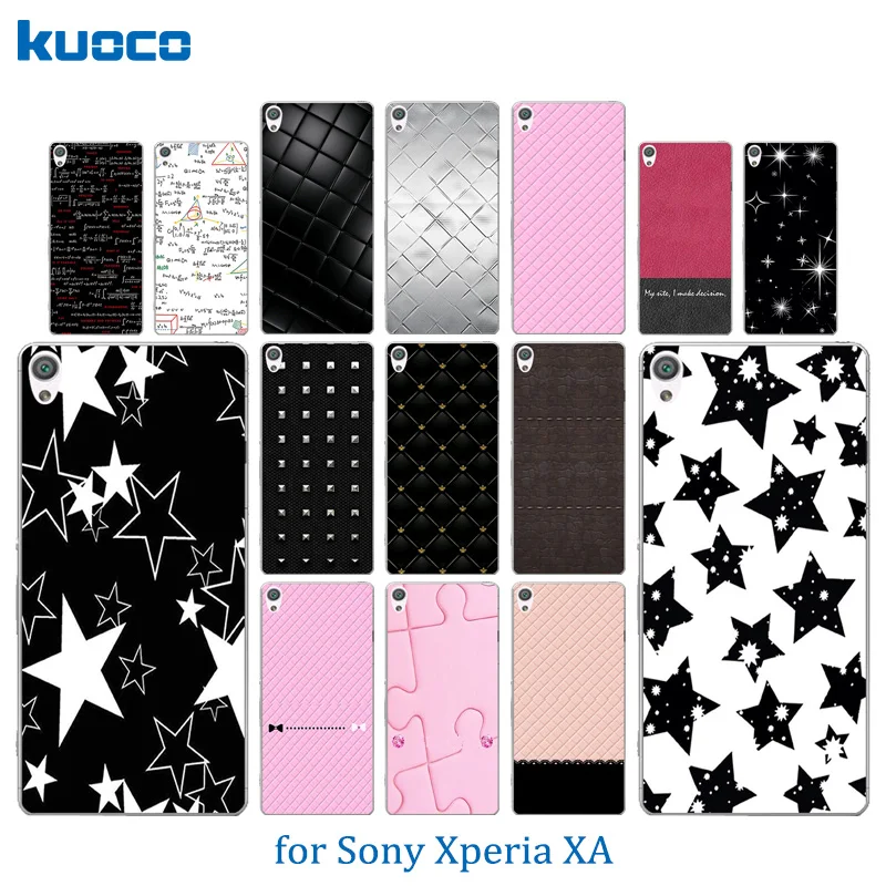 Мягкий силиконовый 5 0 дюйма для Sony Xperia XA F3111 чехол телефона с красочным