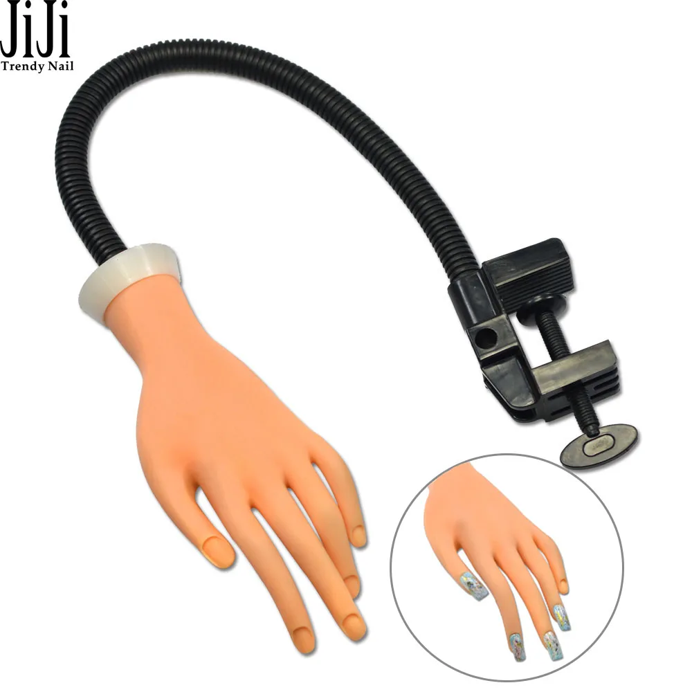 Trendy Nail Art Fake Hand For Training 1pc Flexible Soft Plastic Trendy Nail Art Fake Hand For Training 1pc Flexible Soft Plastic Flectional Mannequin Model Painting Practice Tools Jind275 On Aliexpress Alibaba