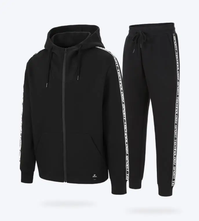 Original xiaomi mijia ULEEMARK men's trend ribbon suit loose sportswear casual suit autumn and wint