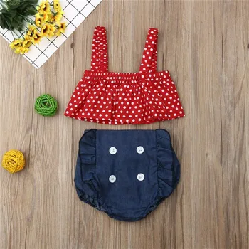 価格 子供の夏の服新生児 Roupa Menino Roupas 幼児赤ちゃんの女の子の服 + ショートパンツ 2 本の服セット