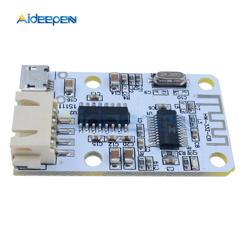 DC 5V 3W + микро USB беспроводной Bluetooth 4 0 модуль аудио приемник устойчивый цифровой