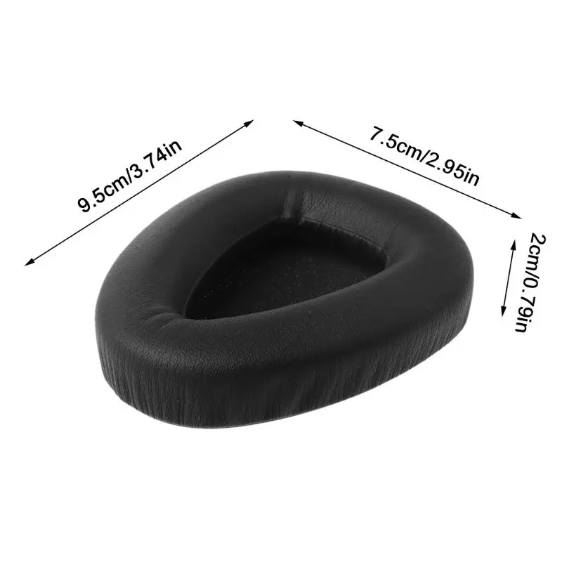 1Pair Replacement Ear Pads Earpads Soft Foam Ear Cushions Cover for Monster DNA Pro 2 0 Over Ear Headphones