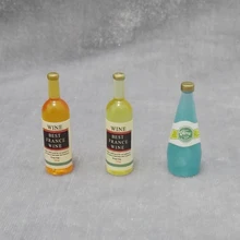 1/12 кукольный домик Minaiture 12 бутылок моделирование голландское ликерное вино модель еда напитки для Barbies BJD Pullip кукла игрушка