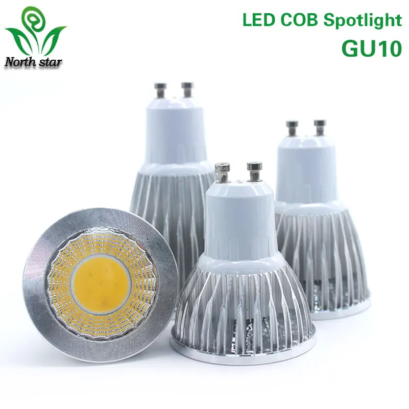

Super Bright E27/E14/GU10/MR16 Bulbs Light 110V/220V/12V Dimmable Led Warm/Cool White 85-265V 9W COB LED Spotlight